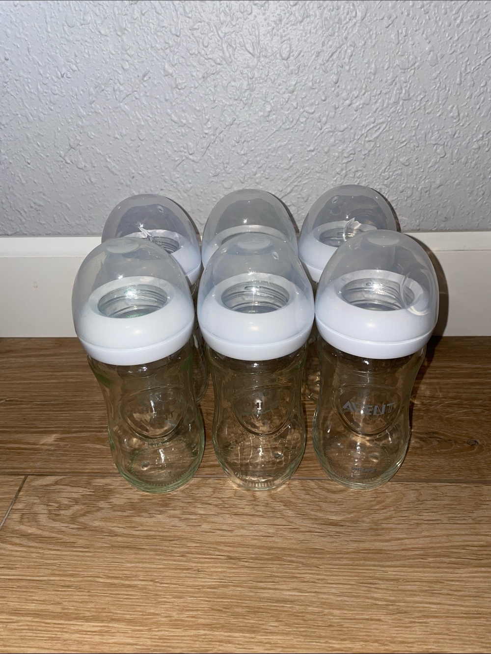 Avent Glass Baby Bottle Lot ~ 8oz